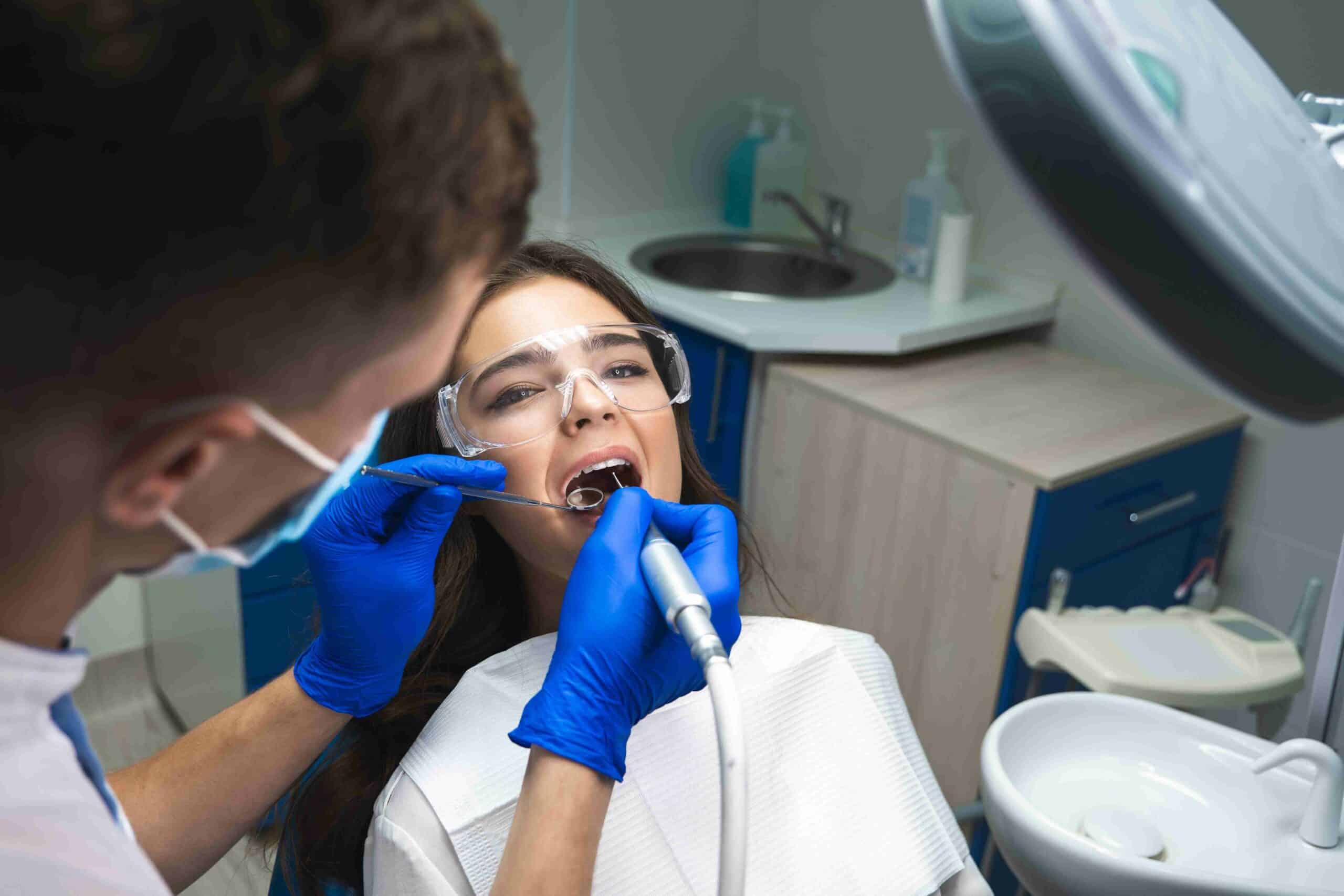 Young Patient Getting Root canal treatment | Endodontics Specialists by Solomon Dental in Summerville, SC