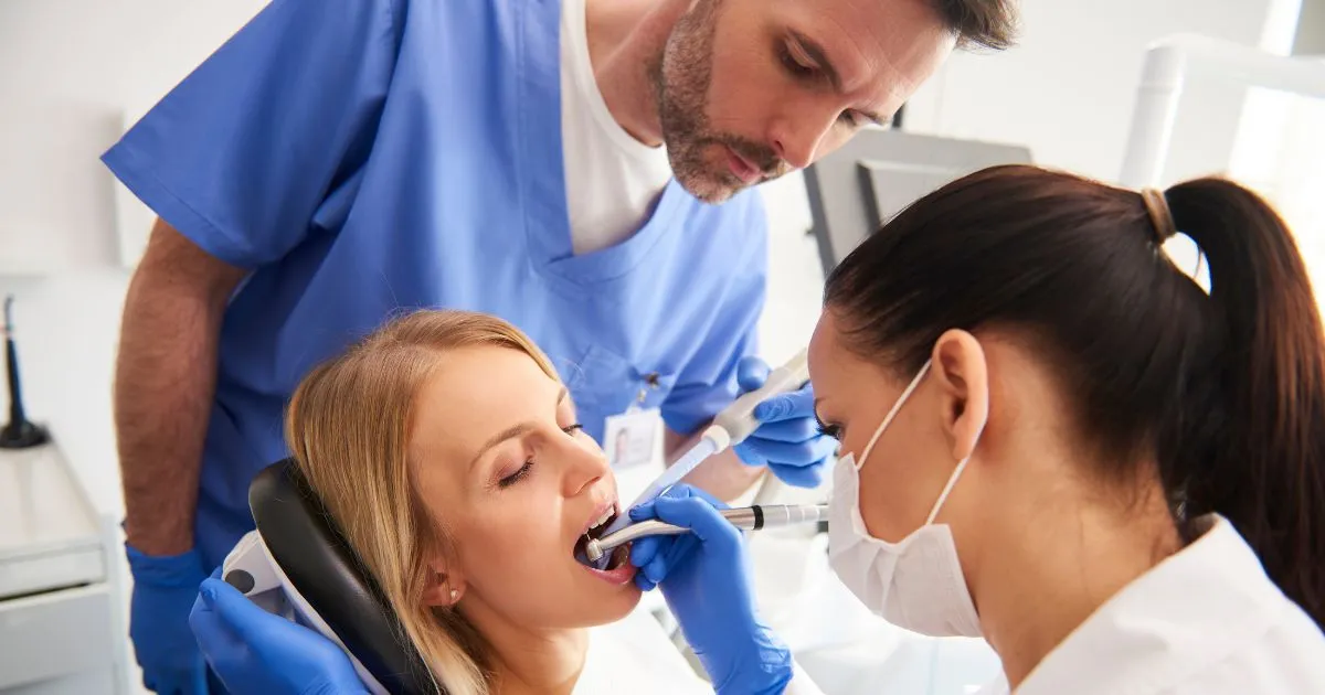 Patient undergoing Root Canal Therapy in Summerville, SC, with expert dental care